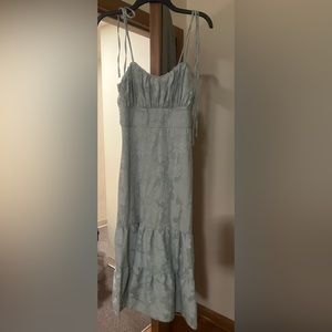 New with tag, never worn Sage color dress. Size medium.